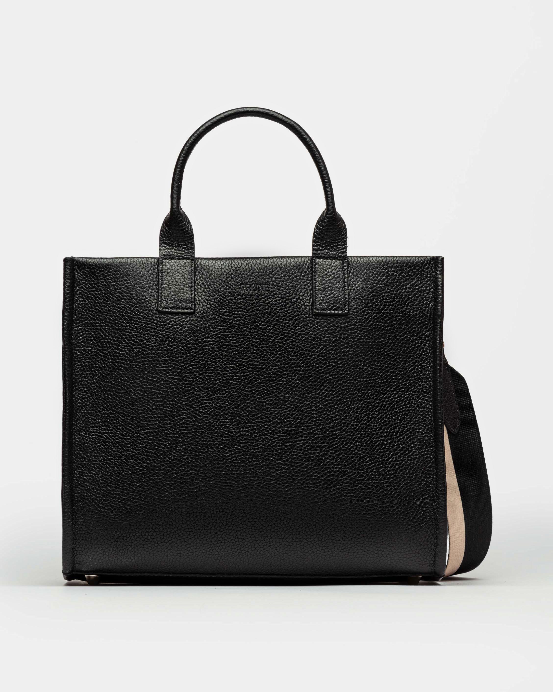 Cartera de mano Capri en cuero graneado