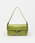 CARTERA AL HOMBRO SIGNATURE EN CUERO CHAROL