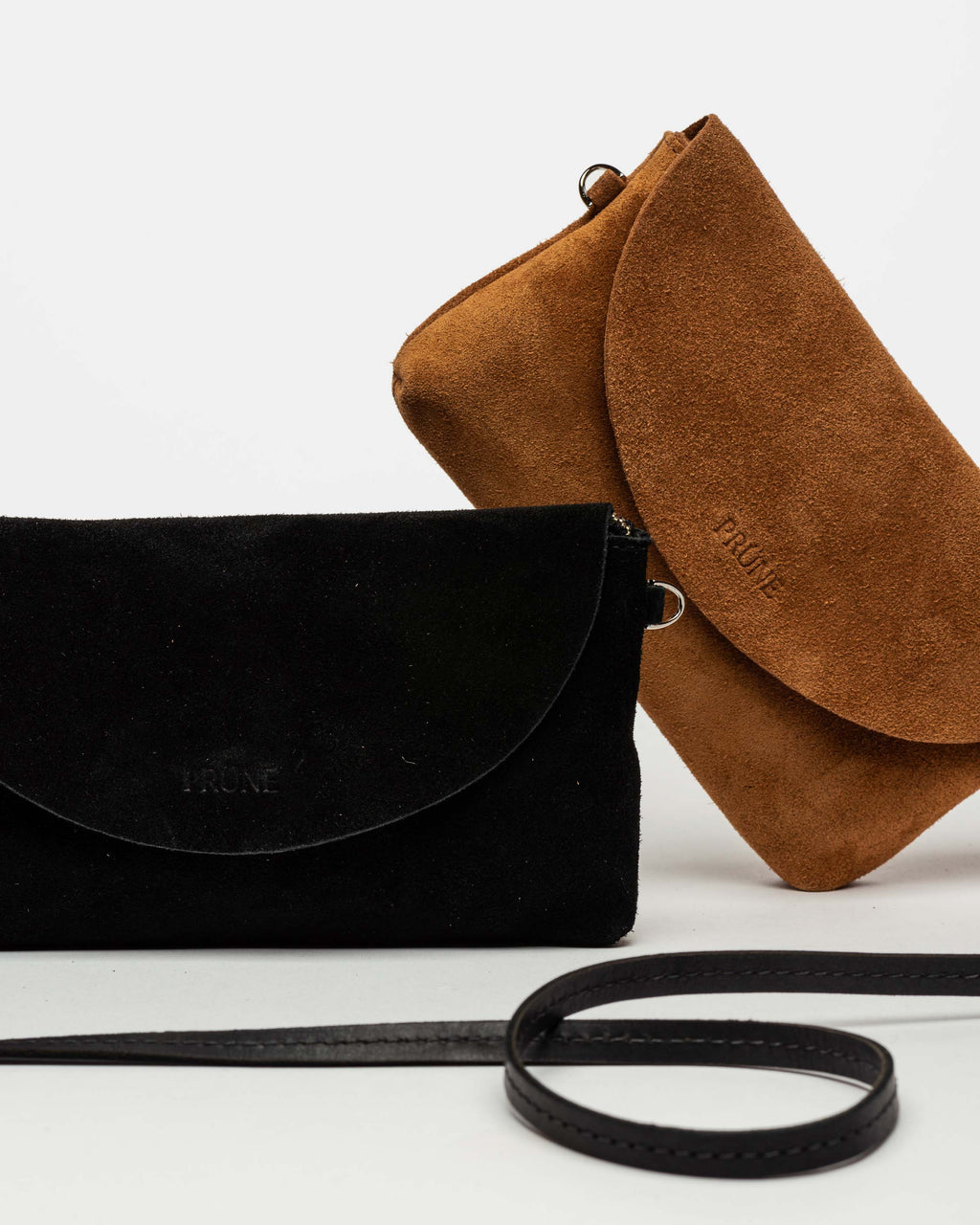 Mini bag Viena en cuero gamuza