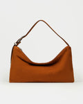 Cartera al hombro Bamboo en cuero gamuza