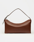 Cartera al hombro Bamboo en cuero graneado