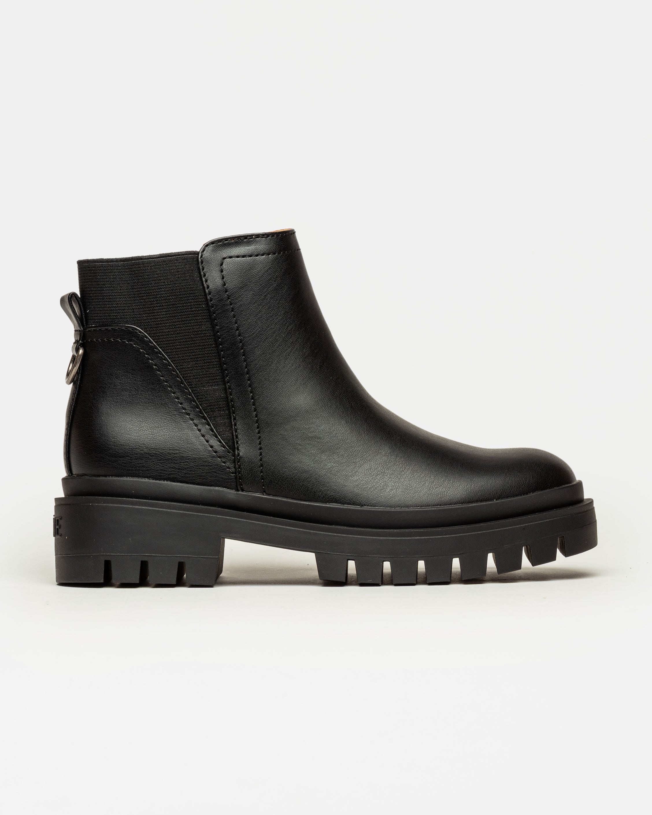 Bota caña baja Scott en efecto cuero