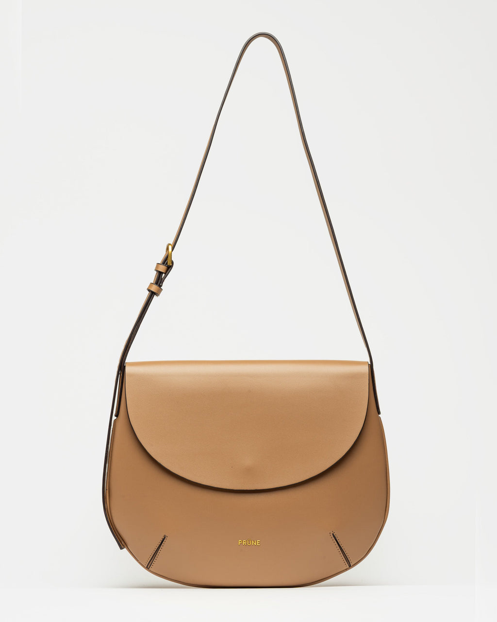 Cartera al hombro Mod en efecto cuero liso