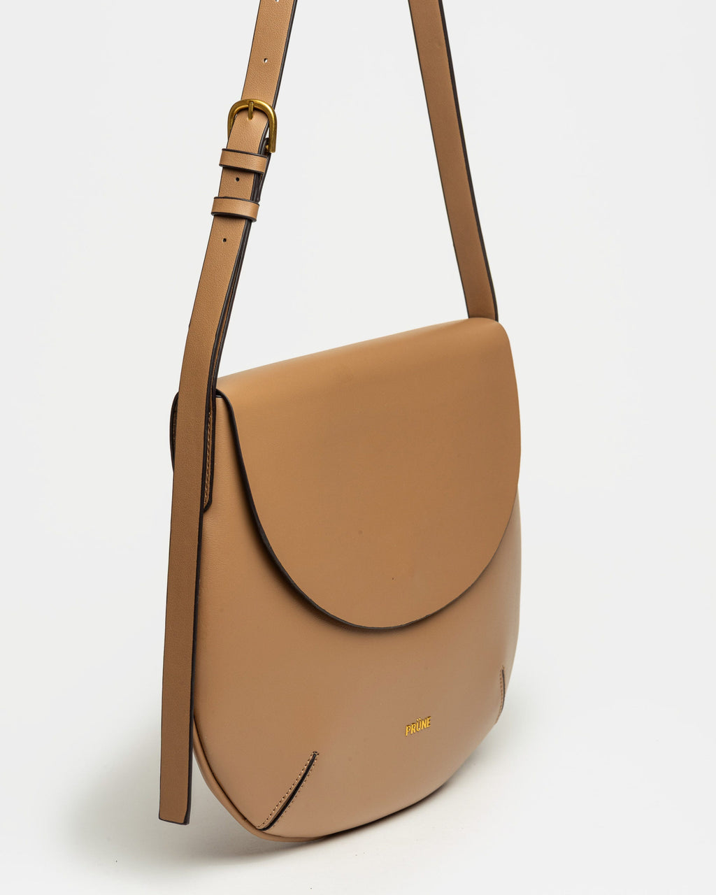 Cartera al hombro Mod en efecto cuero liso
