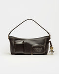 Bolso de hombro The Gang Brushed en efecto cuero liso