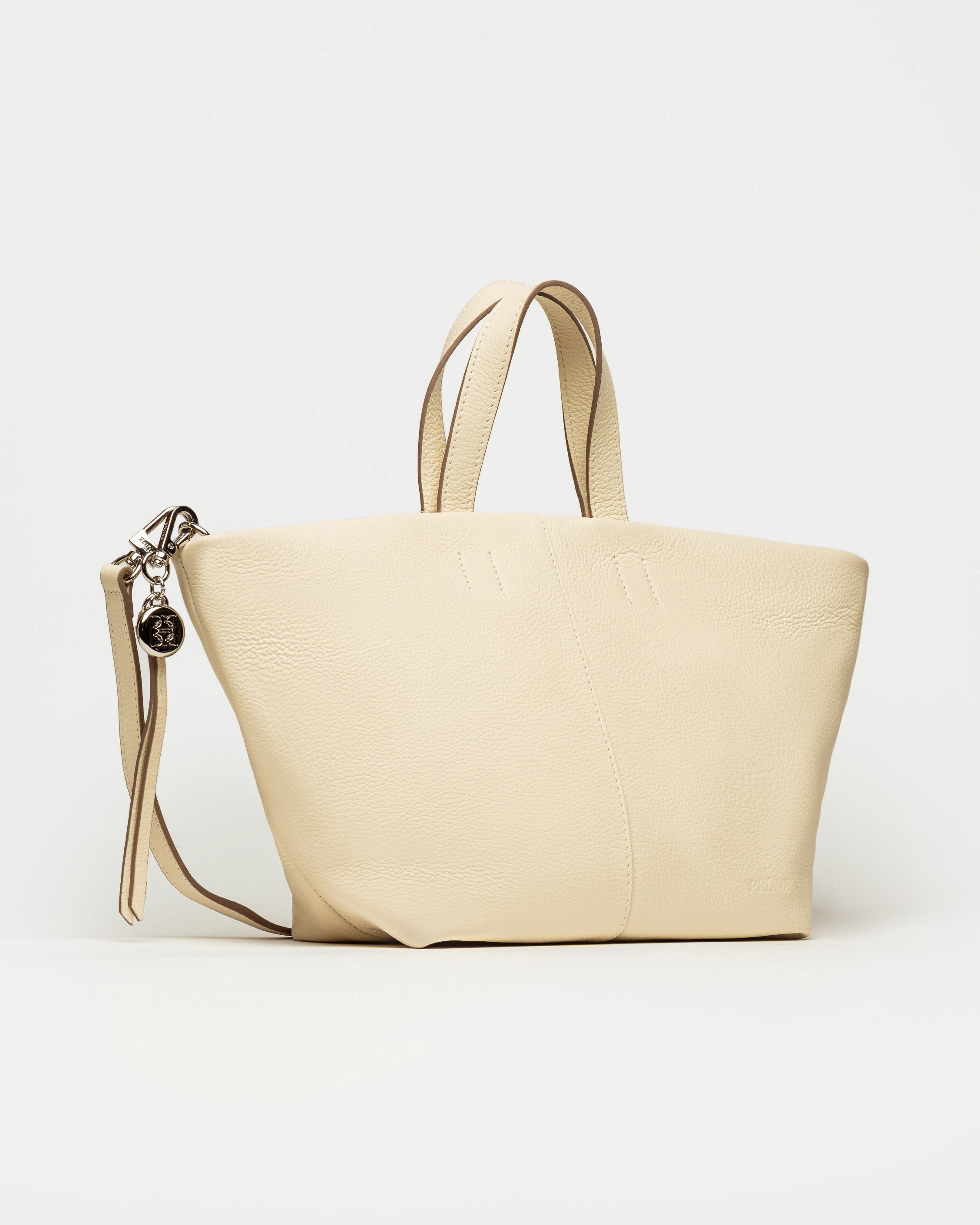 Cartera de mano The Flapper en cuero graneado