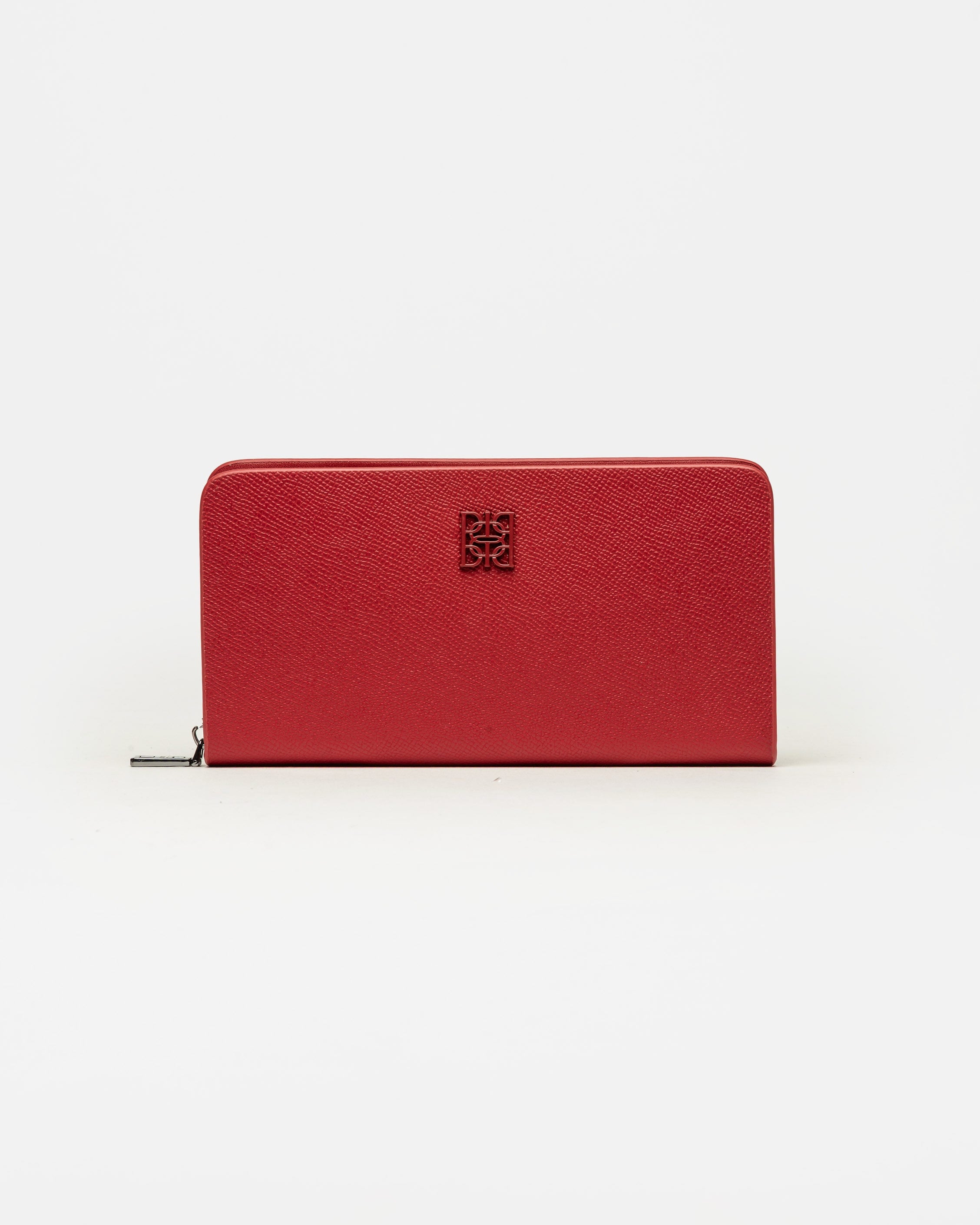 Billetera Mint en efecto cuero