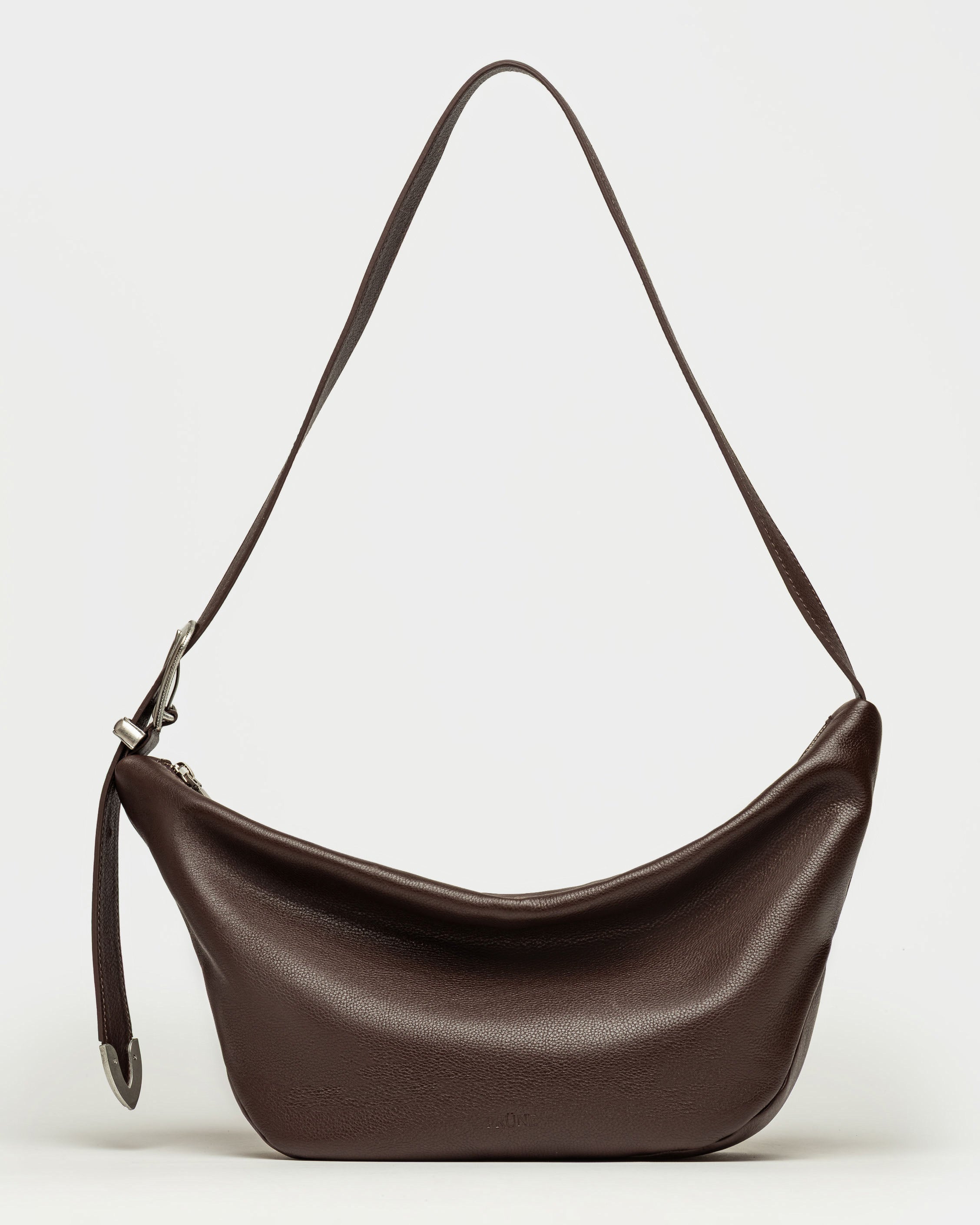 Bolso Bamboo en cuero graneado