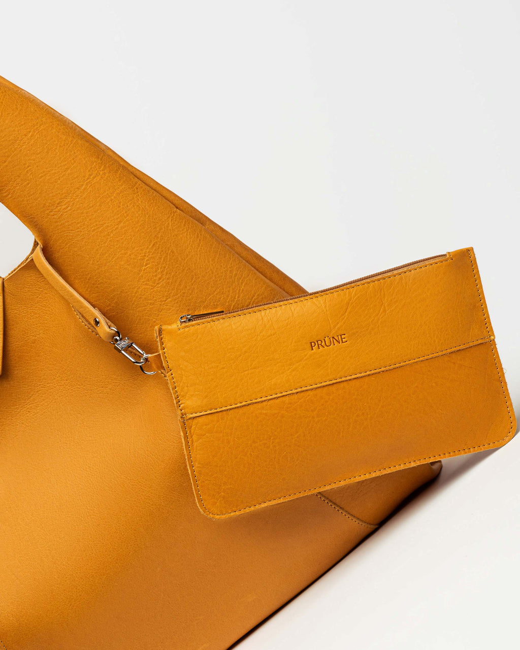 Bolso The Shopping en cuero graneado
