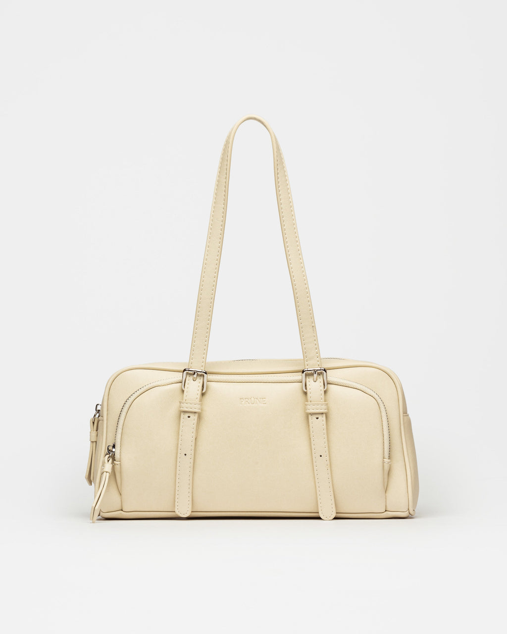Cartera al hombro Lagoon en efecto cuero liso