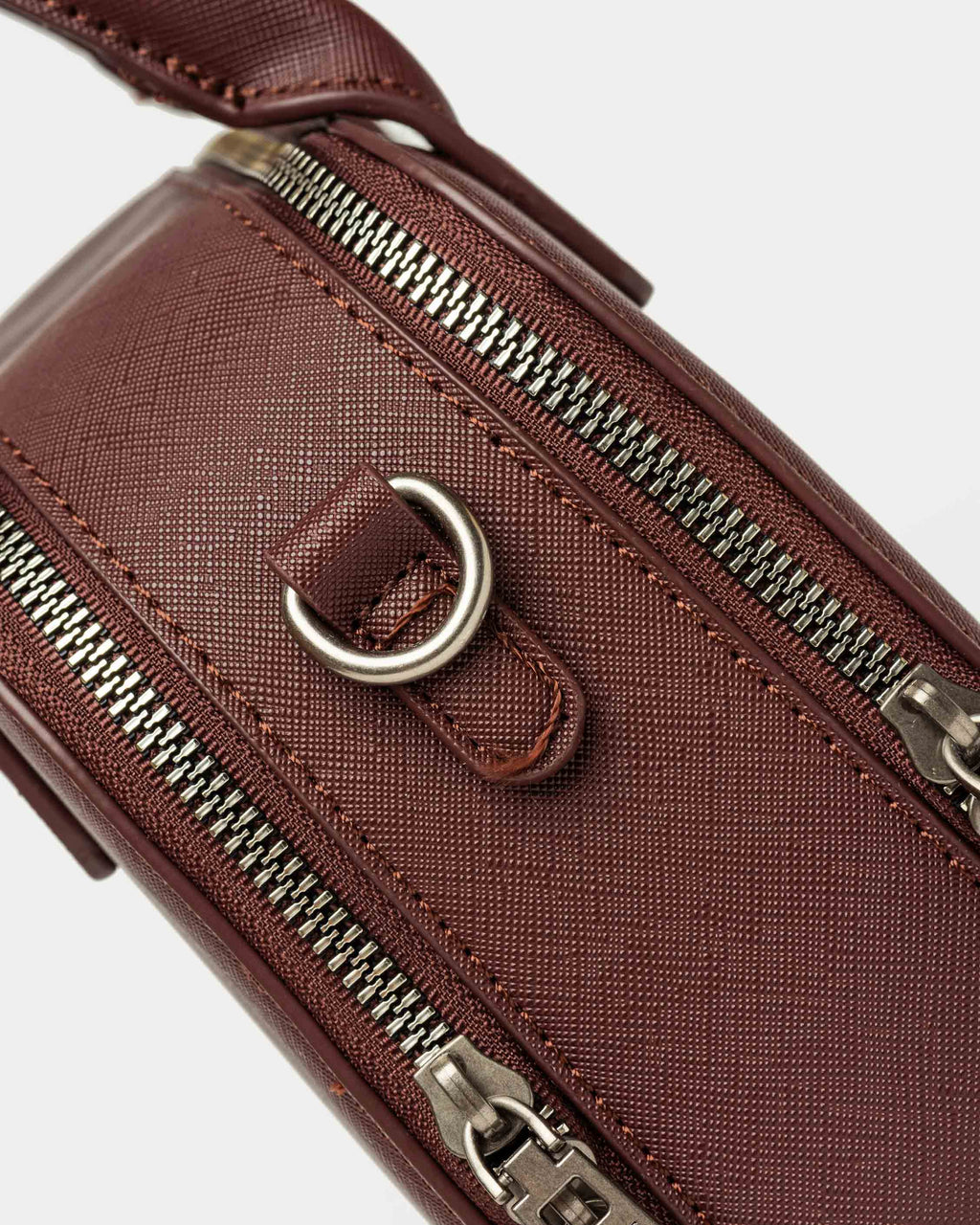 Cartera de mano New Penny en efecto cuero zaffiano